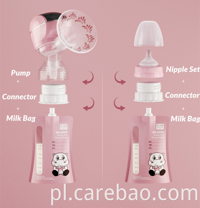 Breast Pump Spare Kits Milk Storage Bag